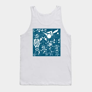 galactic soccer brick atlante boys board ecopop in mandala wallpaper 6 Tank Top